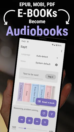 SayIt: Read with Ears Ekran Görüntüleri