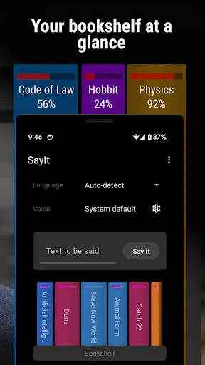 SayIt: Read with Ears Ekran Görüntüleri