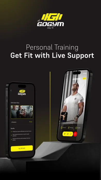 De GoGym سکرین شاٹس