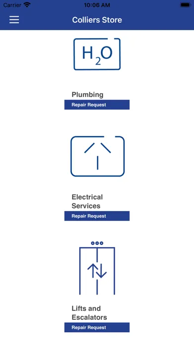 Colliers Clarity Tenant Screenshots
