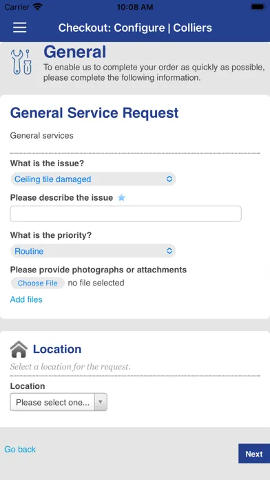 Colliers Clarity Tenant Screenshots