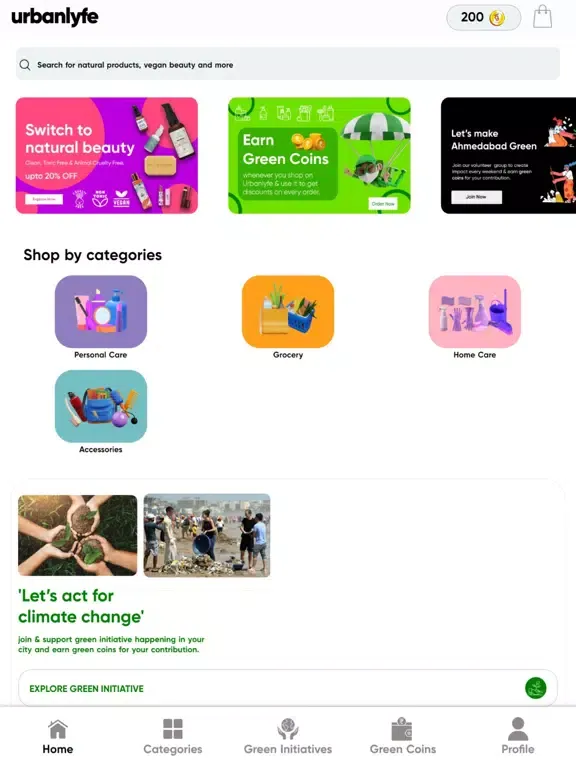 Urbanlyfe - Shop Sustainably iPad 应用截图