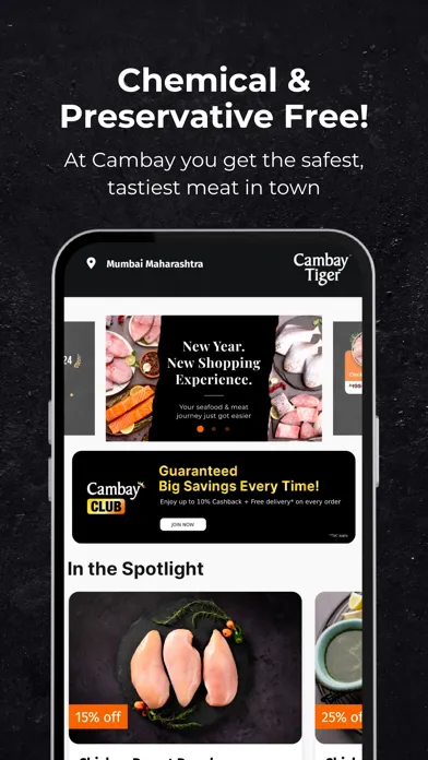 Cambay Tiger - Seafood & Meat应用截图
