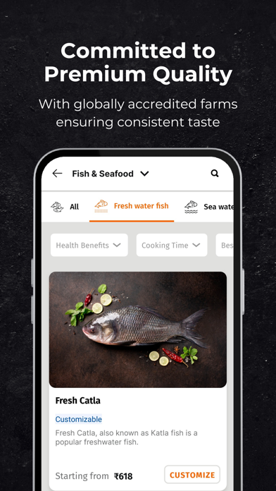 ภาพหน้าจอของ Cambay Tiger - Seafood & Meat