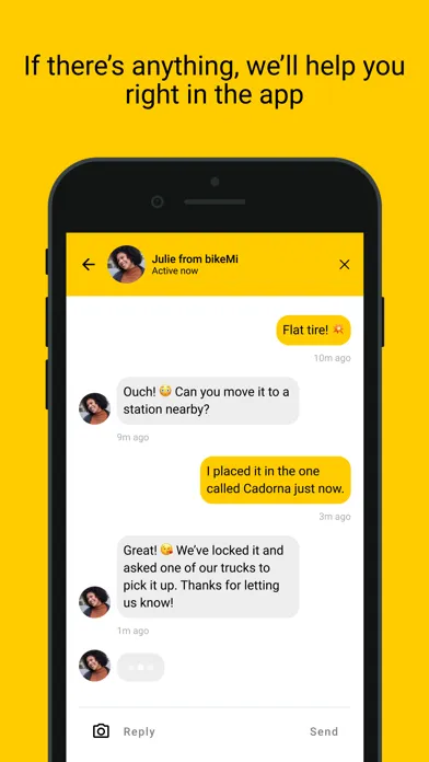 Скриншоты bikeMi