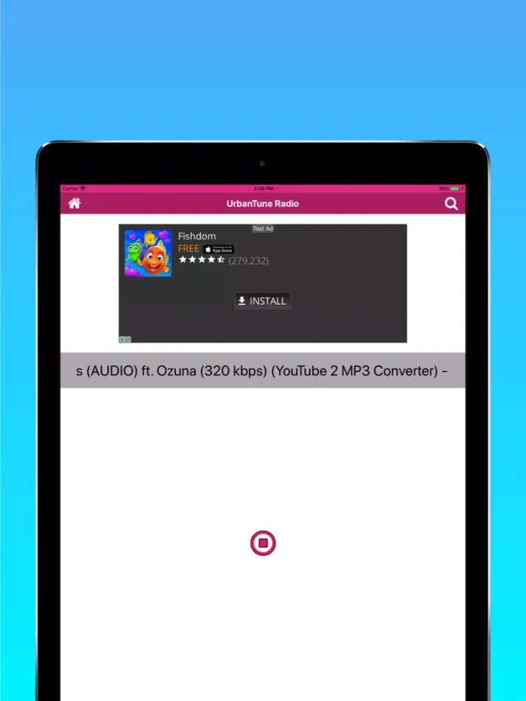 Urban Tune Radio iPad  স্ক্রিনশট