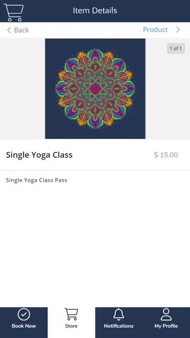 Capturas de pantalla de URBN.Yoga