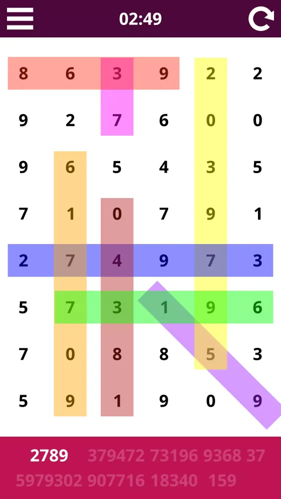 Number Search Puzzles Screenshots