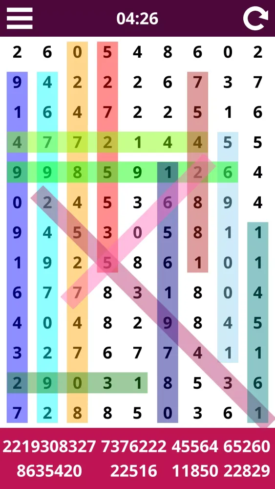 Number Search Puzzles Screenshots