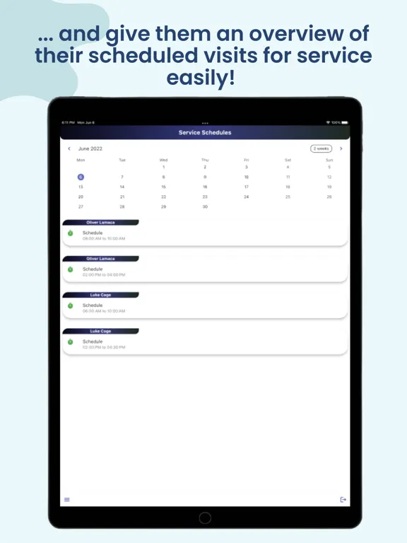 UR-Customer Engagement App iPad  Ekran Görüntüleri