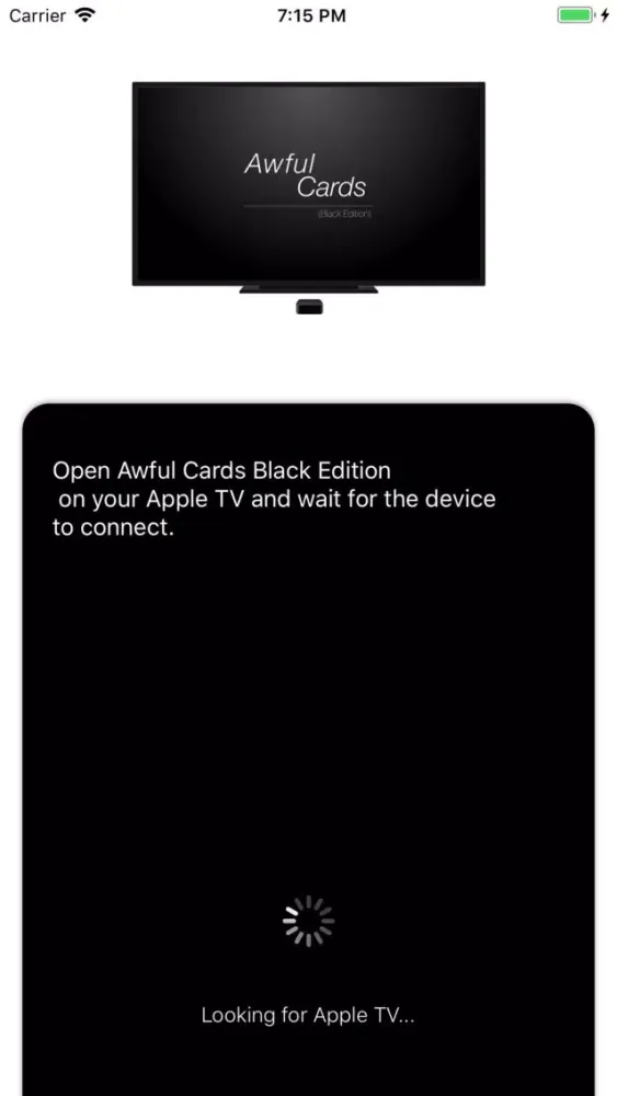 Captures d'écran de Awful Cards Black Edition