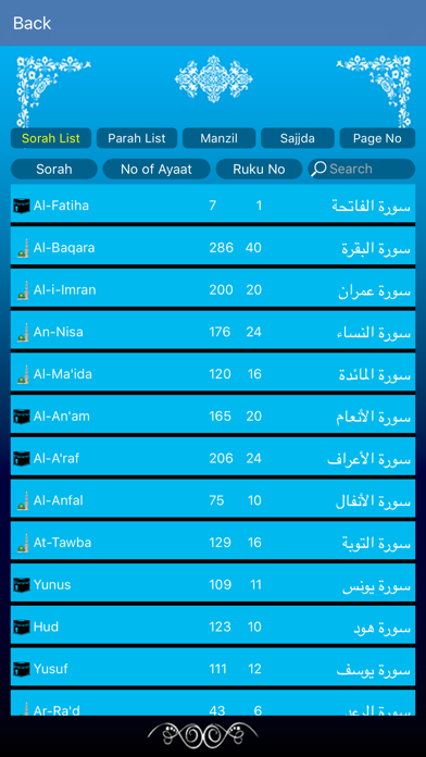 Capturas de tela do Urdu Quran tafseer King Fahad