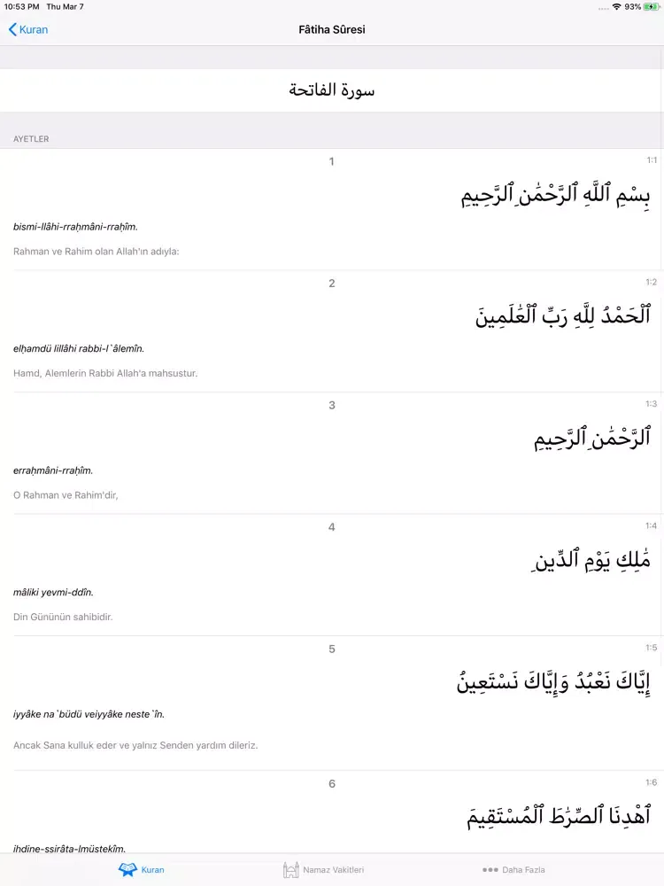 تصاویر Kuran Ezan Quran Azan Pro iPad 