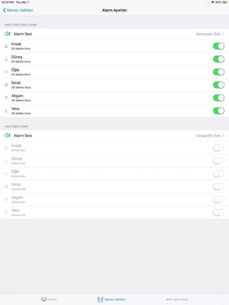 تصاویر Kuran Ezan Quran Azan Pro iPad 