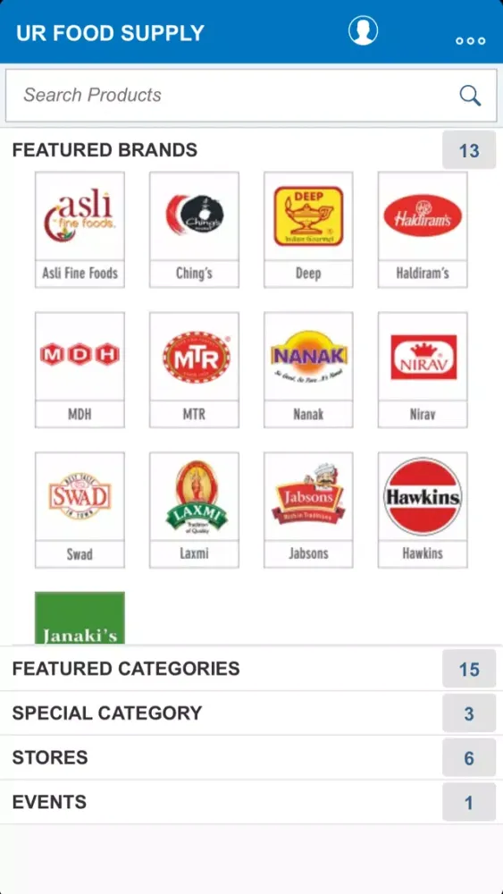 ภาพหน้าจอของ UFS Mart