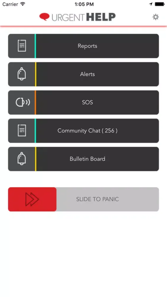 Tangkapan layar Urgent Help