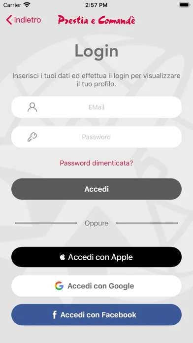 Prestia e Comandè Screenshots