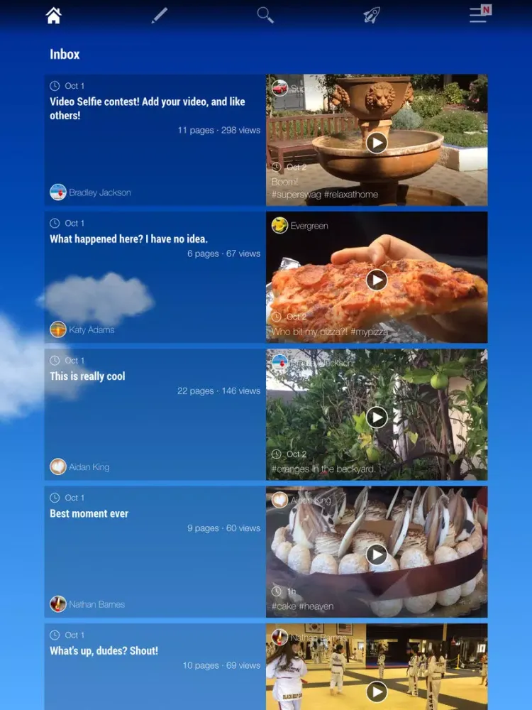 Uriverse - Share a moment. Create a story. iPad  Ekran Görüntüleri