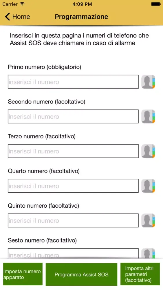Capturas de pantalla de AssistSOS