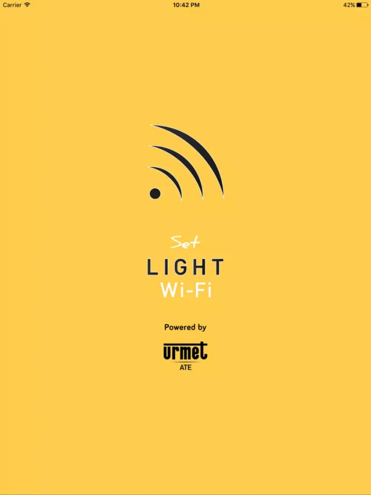 Capturas de tela do SetLightWifi iPad 