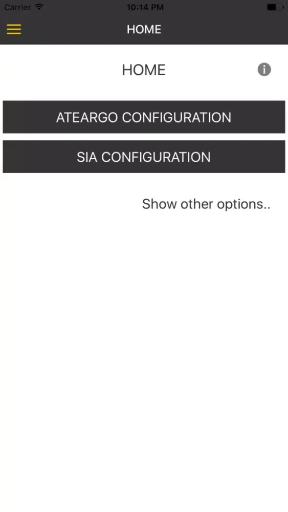 Capturas de tela do SetLightWifi