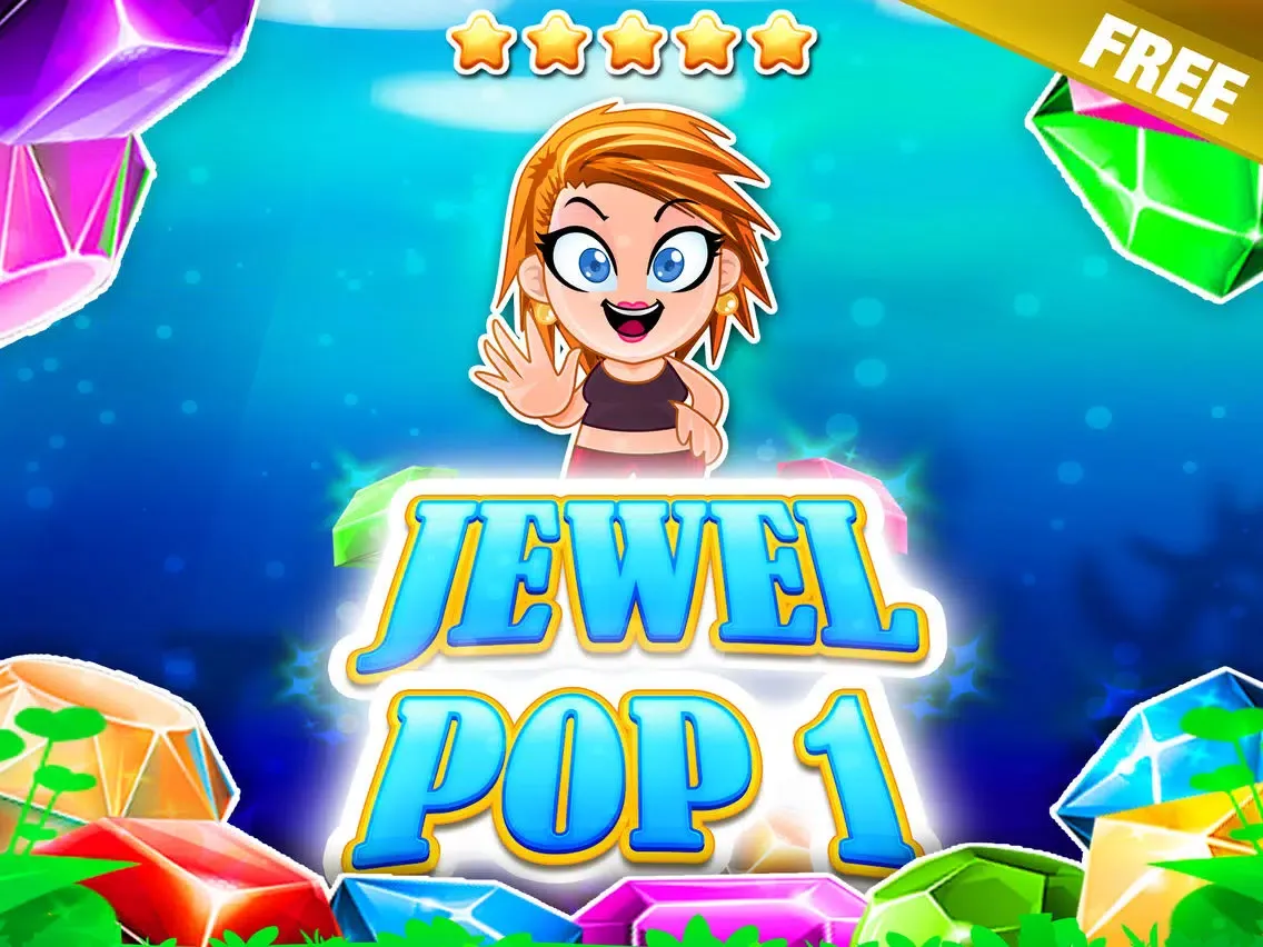 صور Jewel's Pop 2 Match-3 - diamond dream game and kids digger's mania hd free iPad 