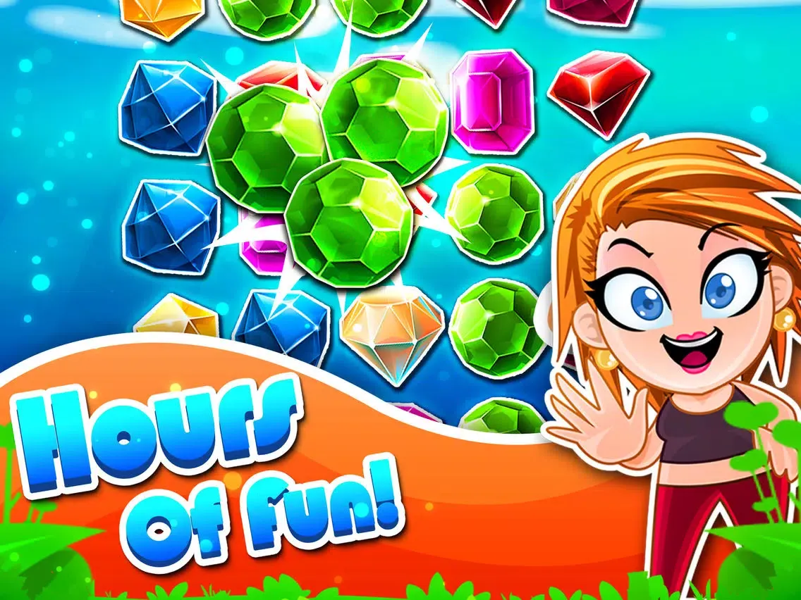 صور Jewel's Pop 2 Match-3 - diamond dream game and kids digger's mania hd free iPad 
