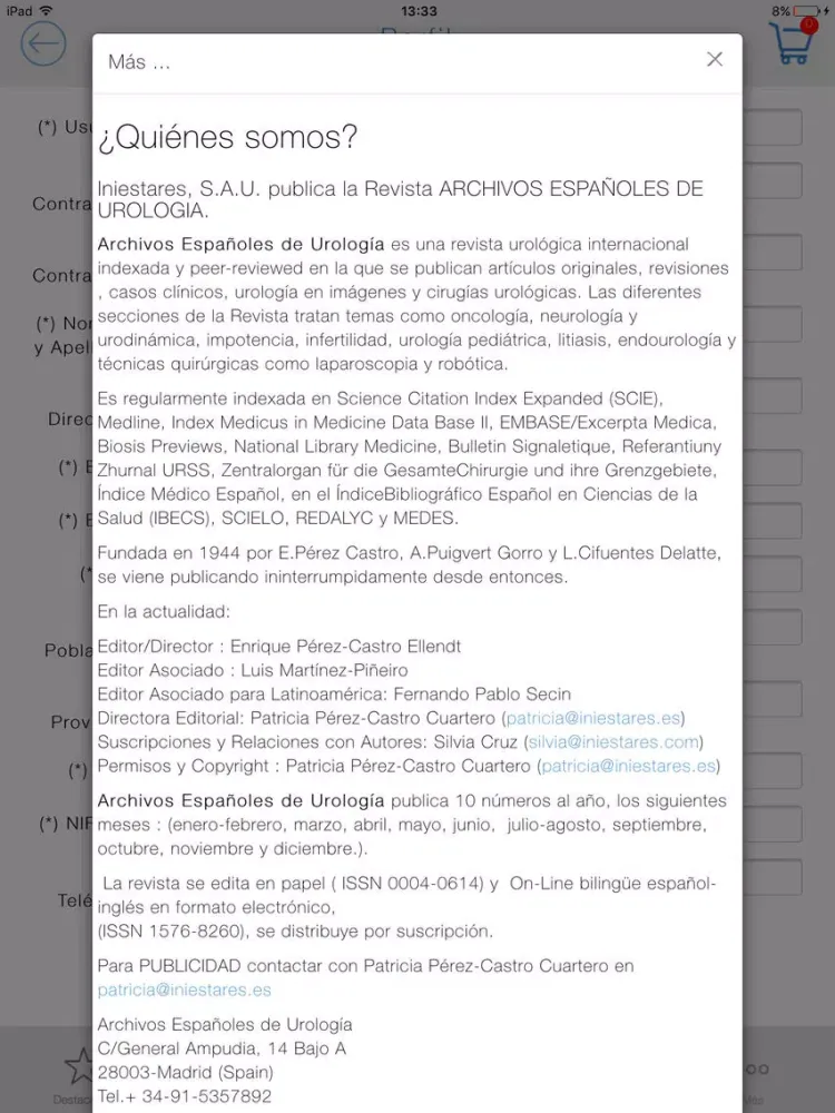 Aeurología iPad  Screenshots