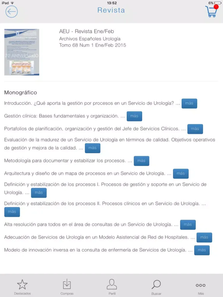 Aeurología iPad  Screenshots