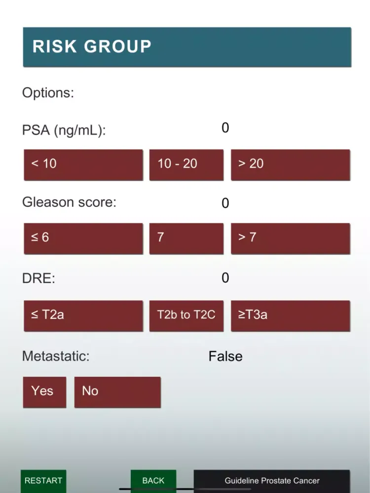 Скриншоты Prostate Cancer Guideline iPad 