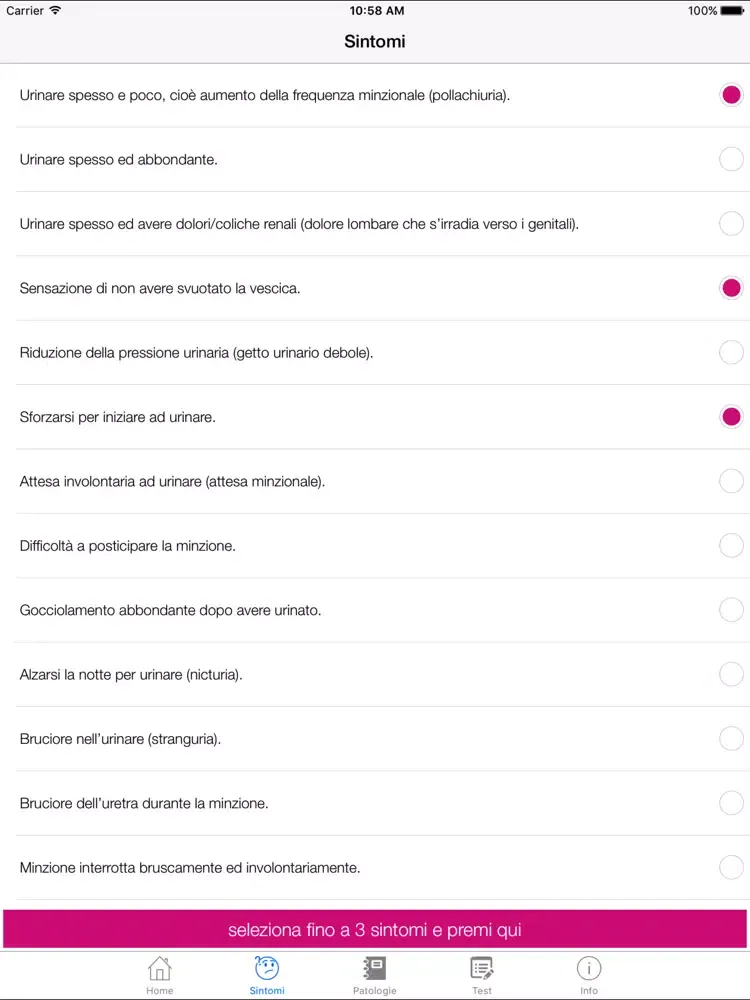 Uro Life iPad  Screenshots