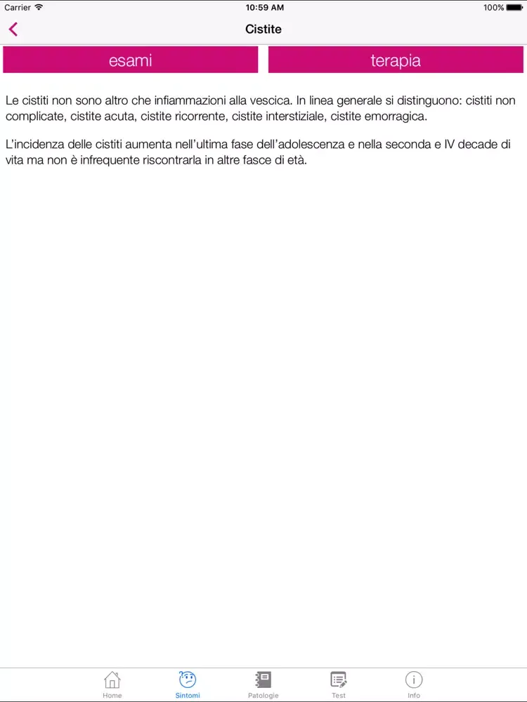 Uro Life iPad  Screenshots
