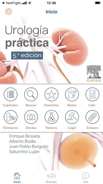 Urología Práctica 5ª edición Screenshots