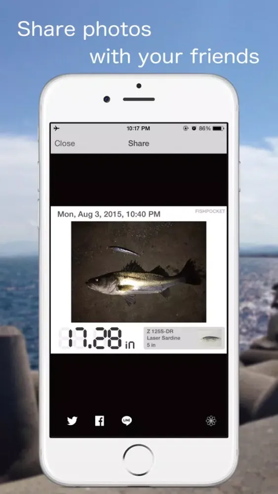 Capturas de pantalla de FISHPOCKET - Fish Measuring App