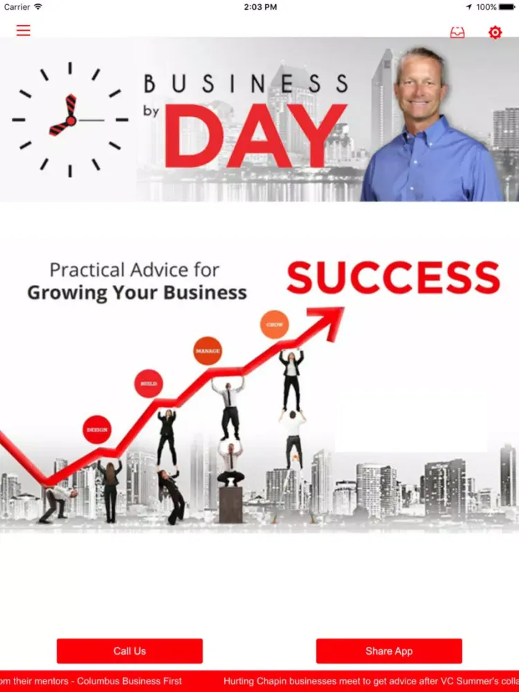 Скриншоты Business By Day iPad 
