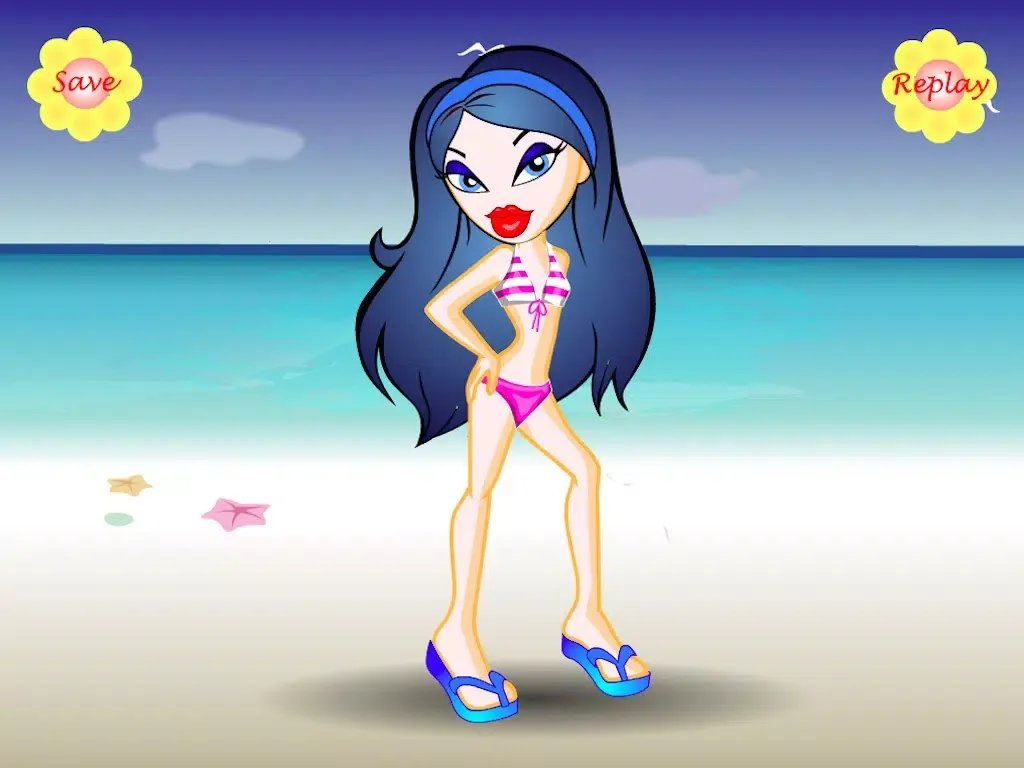 At the Beach Dress Up iPad 应用截图