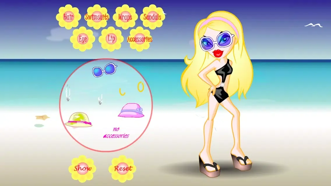 At the Beach Dress Up应用截图