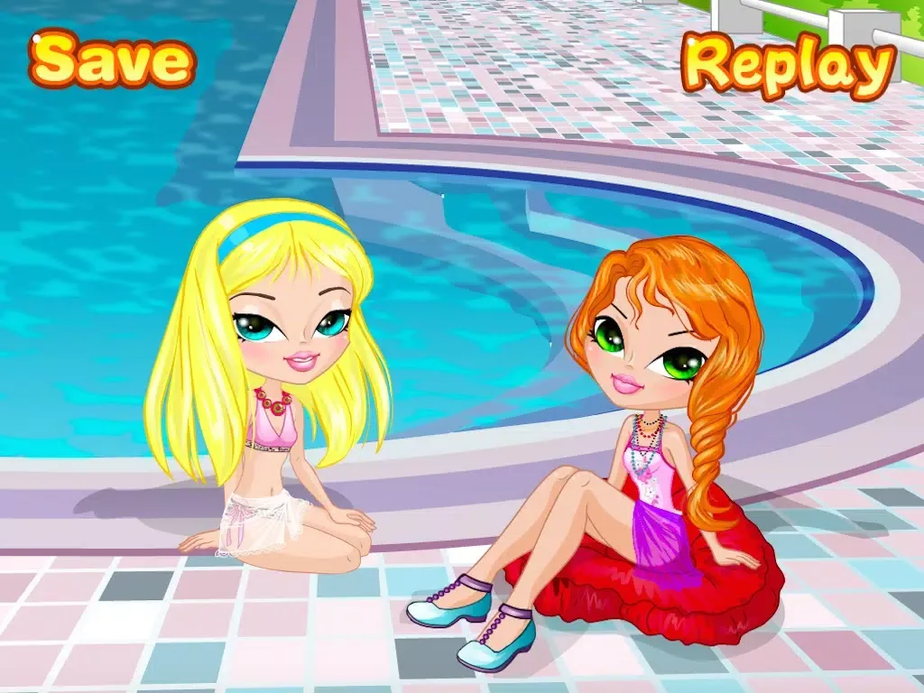Captures d'écran de At the Pool Dress Up iPad 