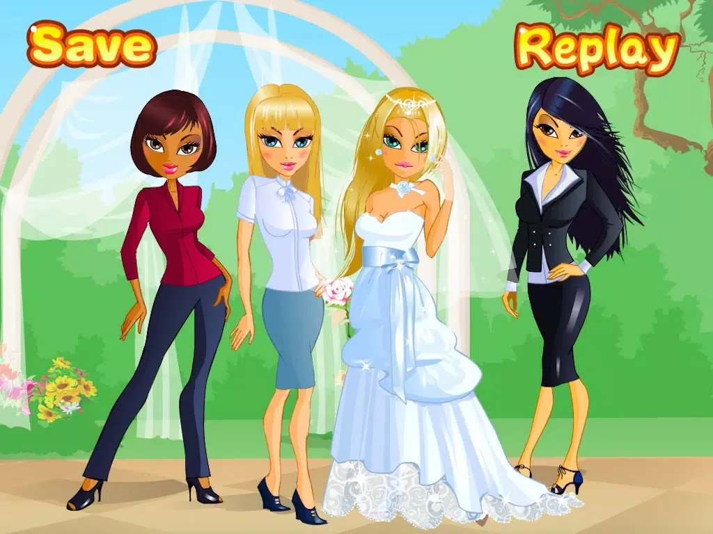 تصاویر Bridal Party Dress Up iPad 