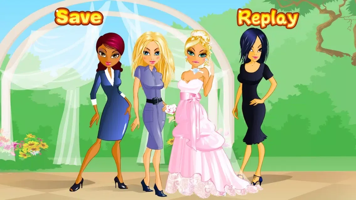 تصاویر Bridal Party Dress Up