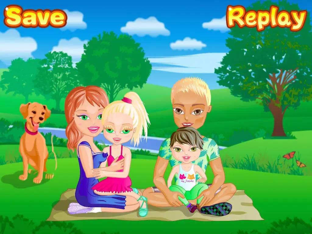 Скриншоты Family Picnic Dress Up iPad 