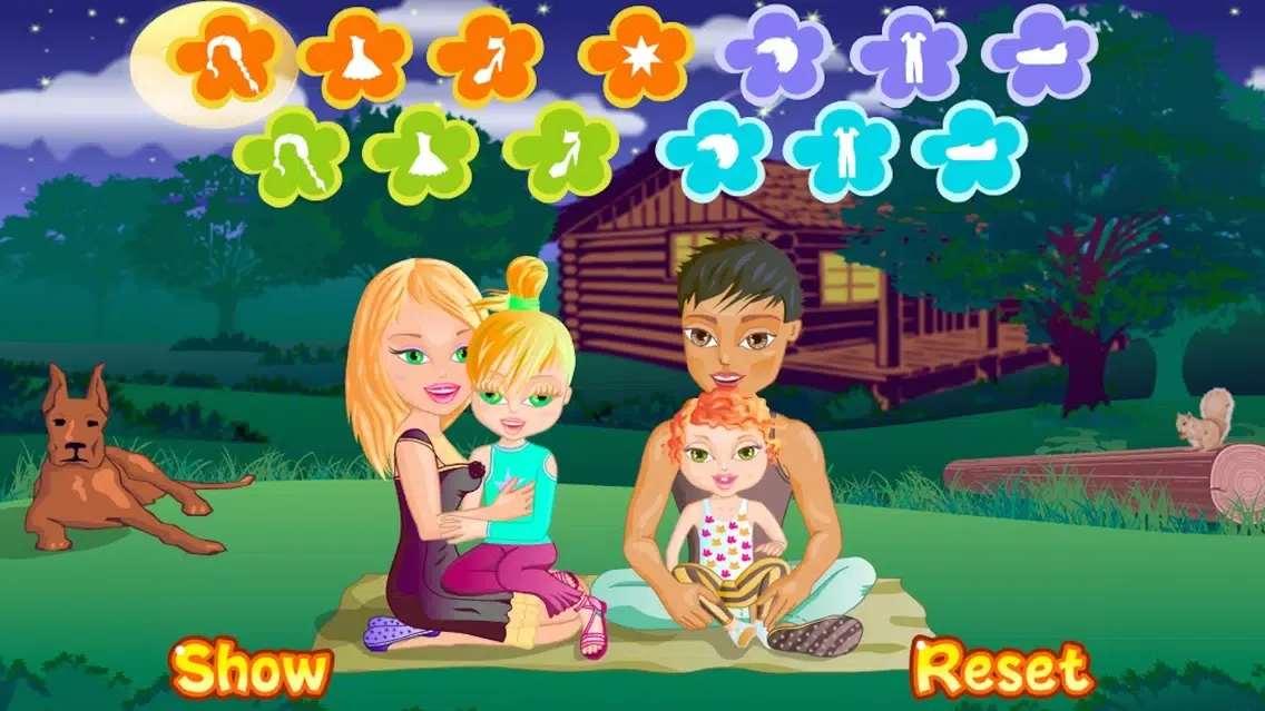 Скриншоты Family Picnic Dress Up
