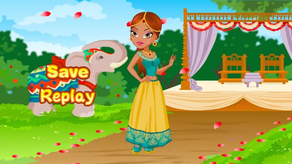 Indian Bride Dress Up スクリーンショット