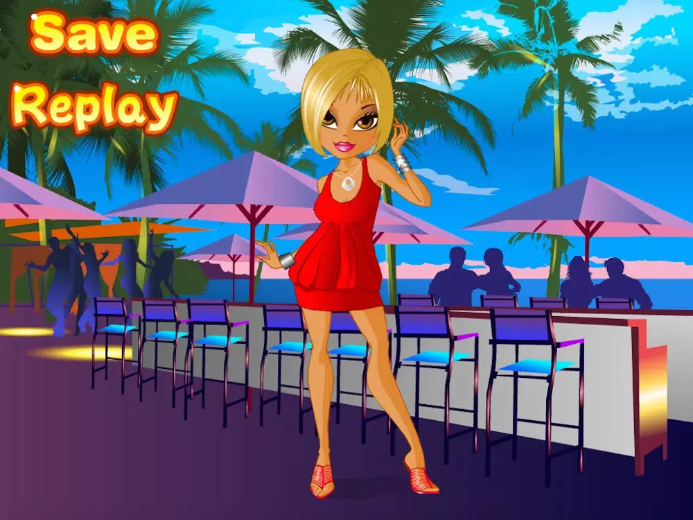 Island Vacation Dress Up iPad 应用截图