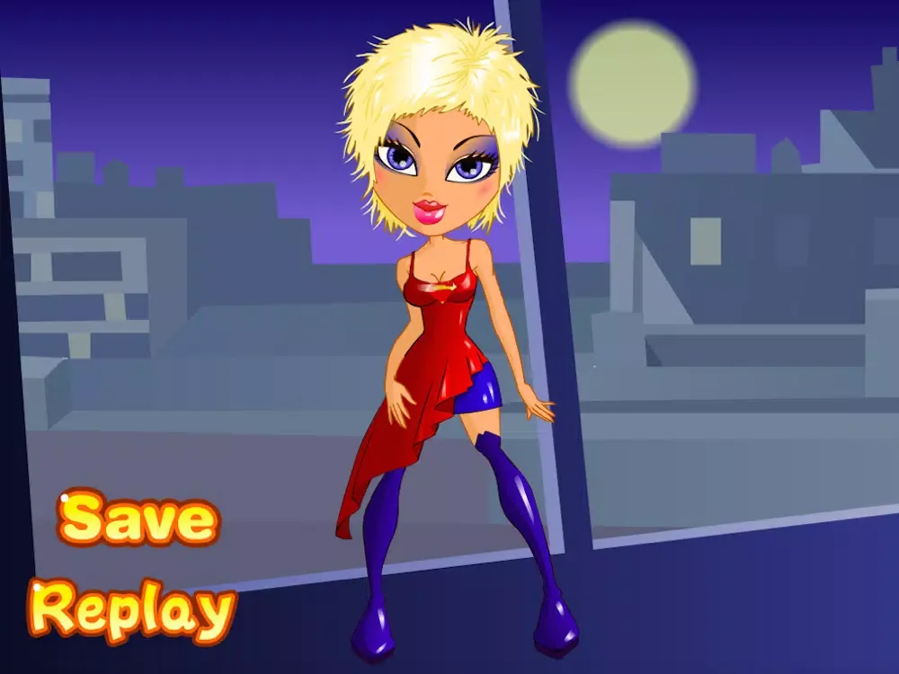 Supergirl Dress Up iPad 应用截图