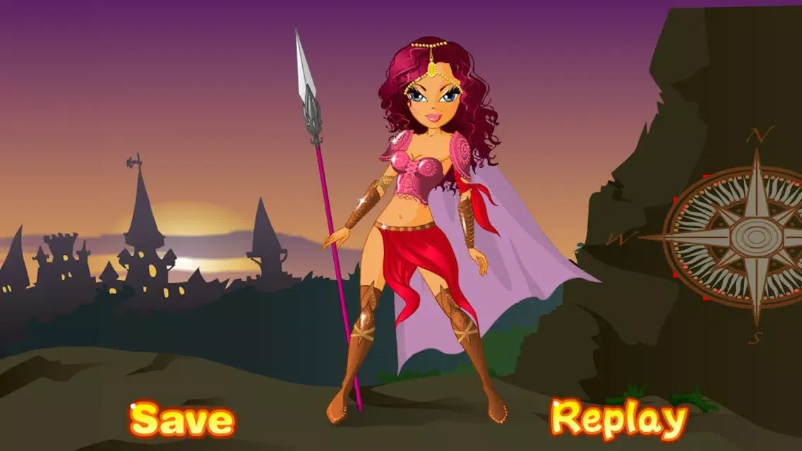 صور Warrior Princess Dress Up