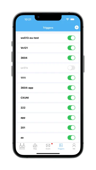 Capturas de tela do Milesight IoT Cloud