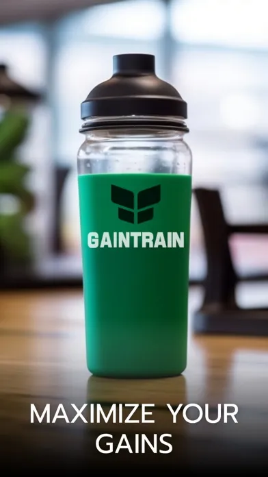 Gaintrain Bulking Meal Planner应用截图