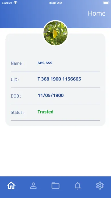 Capturas de pantalla de UID