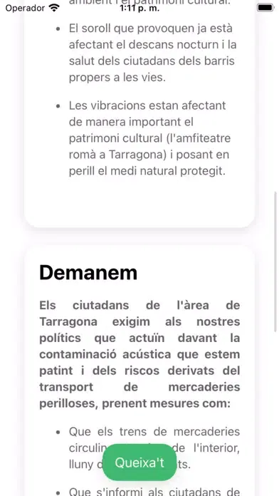 Screenshot di Tarragona diu PROU!